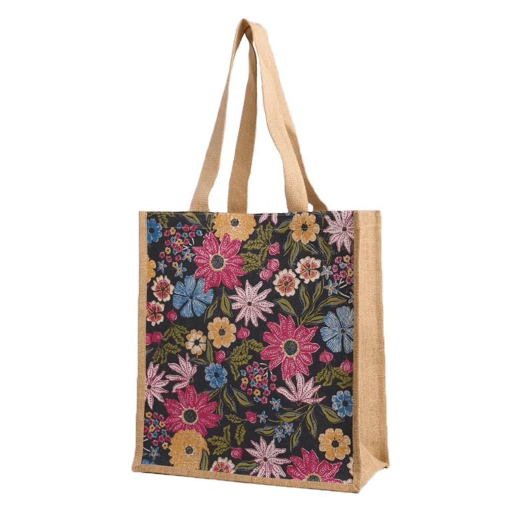 Seasalt Flower Jute Shopper